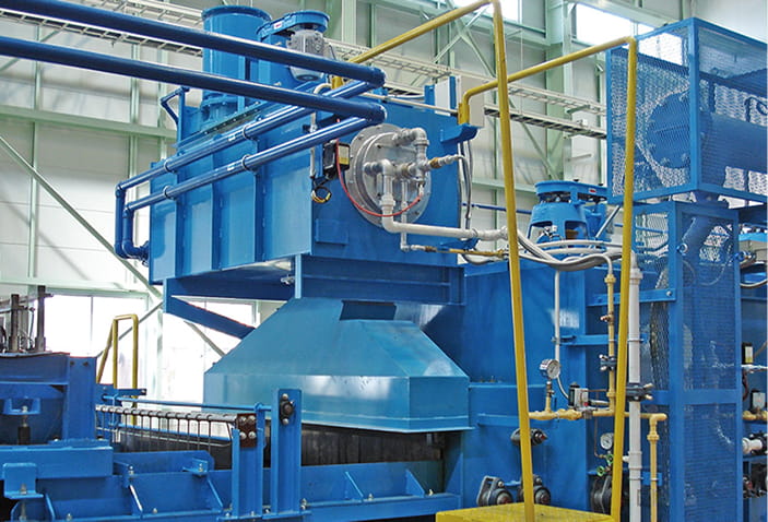 消煙装置・中間洗浄シャワシステム