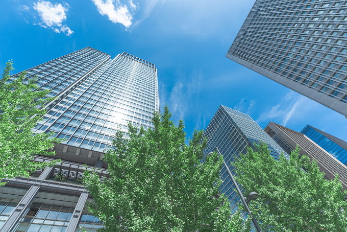 ビルや橋の鋼材