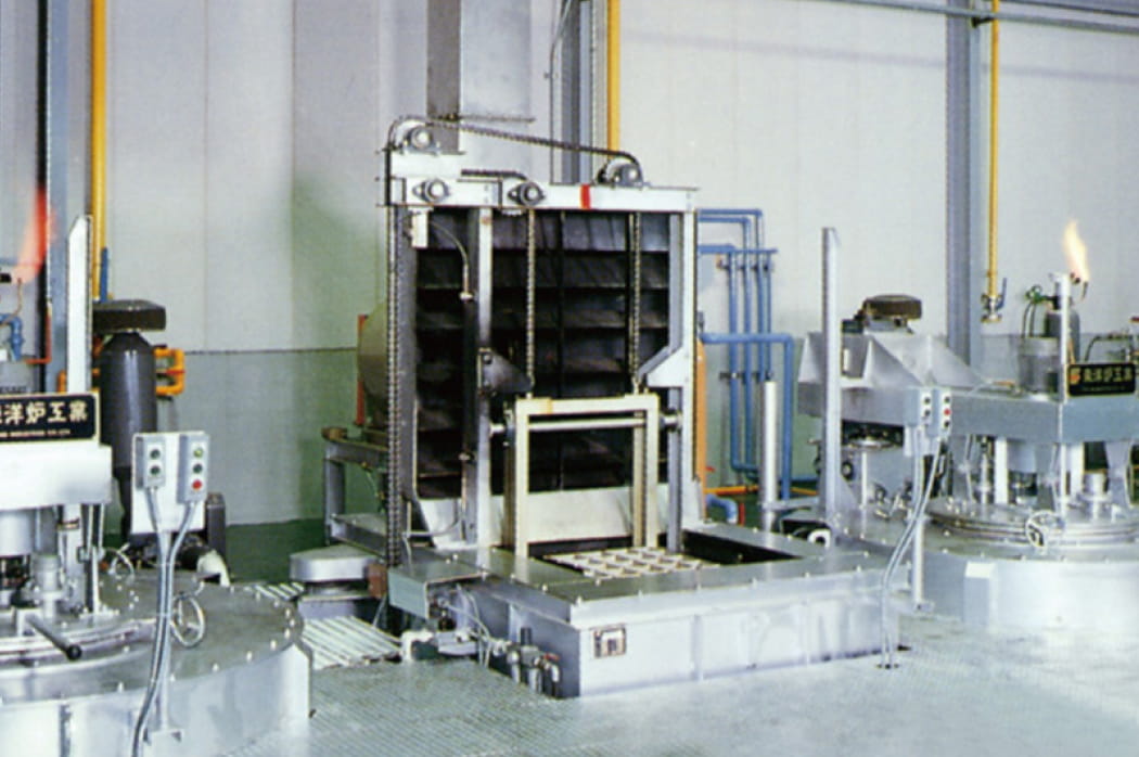 ピット型熱処理炉