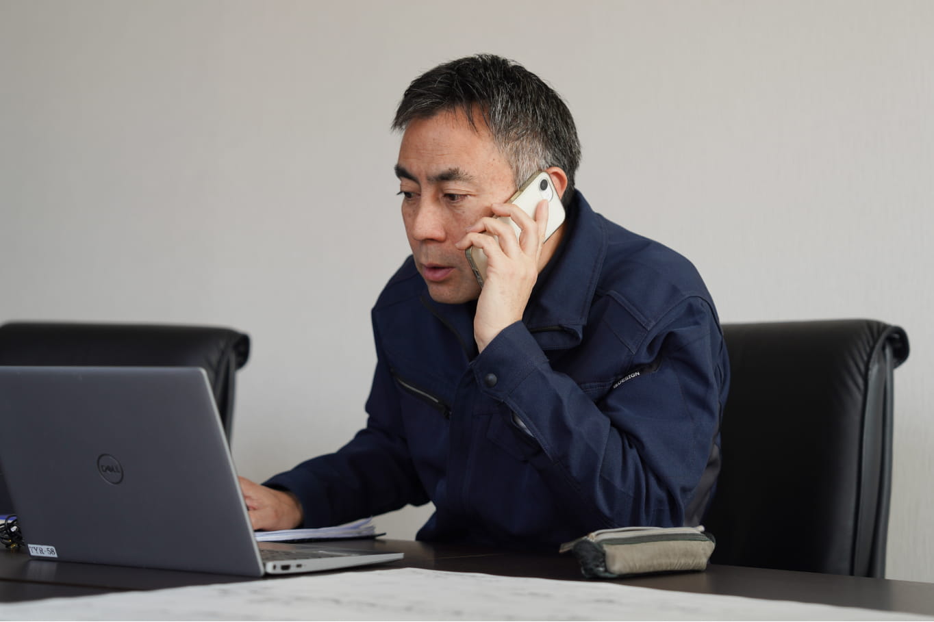 メンテナンス対応の様子